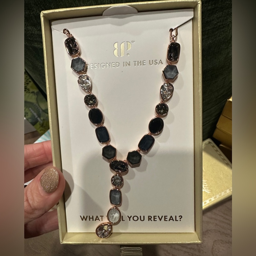 Crystal pops ands sugar drops black tie bomb party on rose gold NK83299